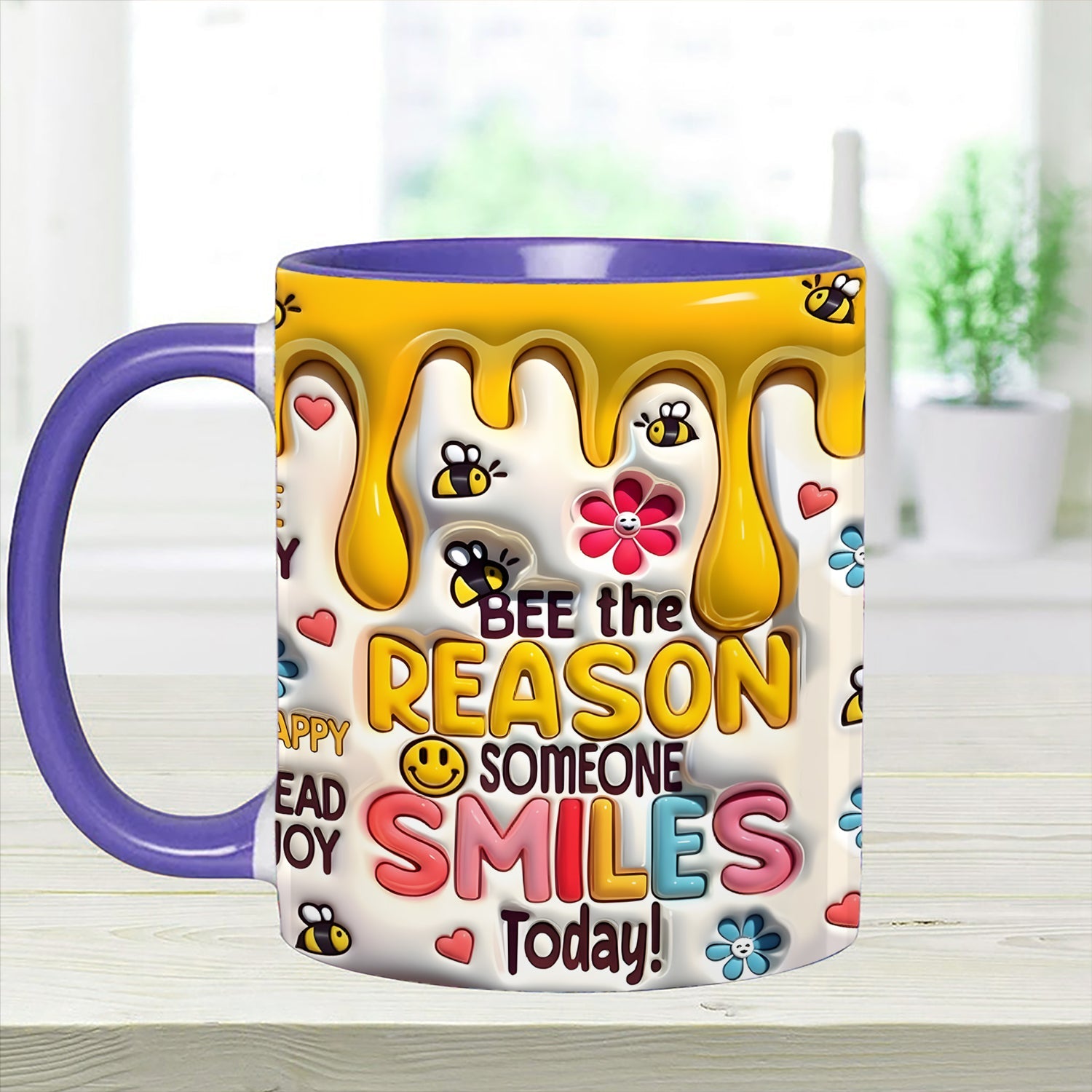 Bee The Reason - Bee Accent Mug