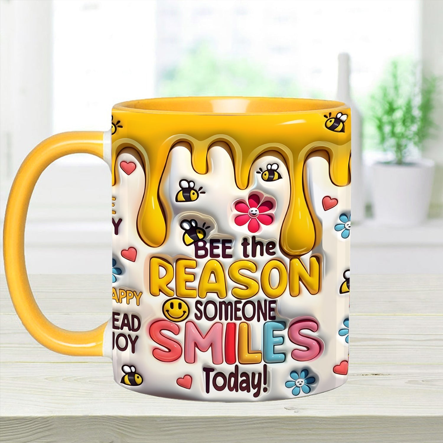 Bee The Reason - Bee Accent Mug