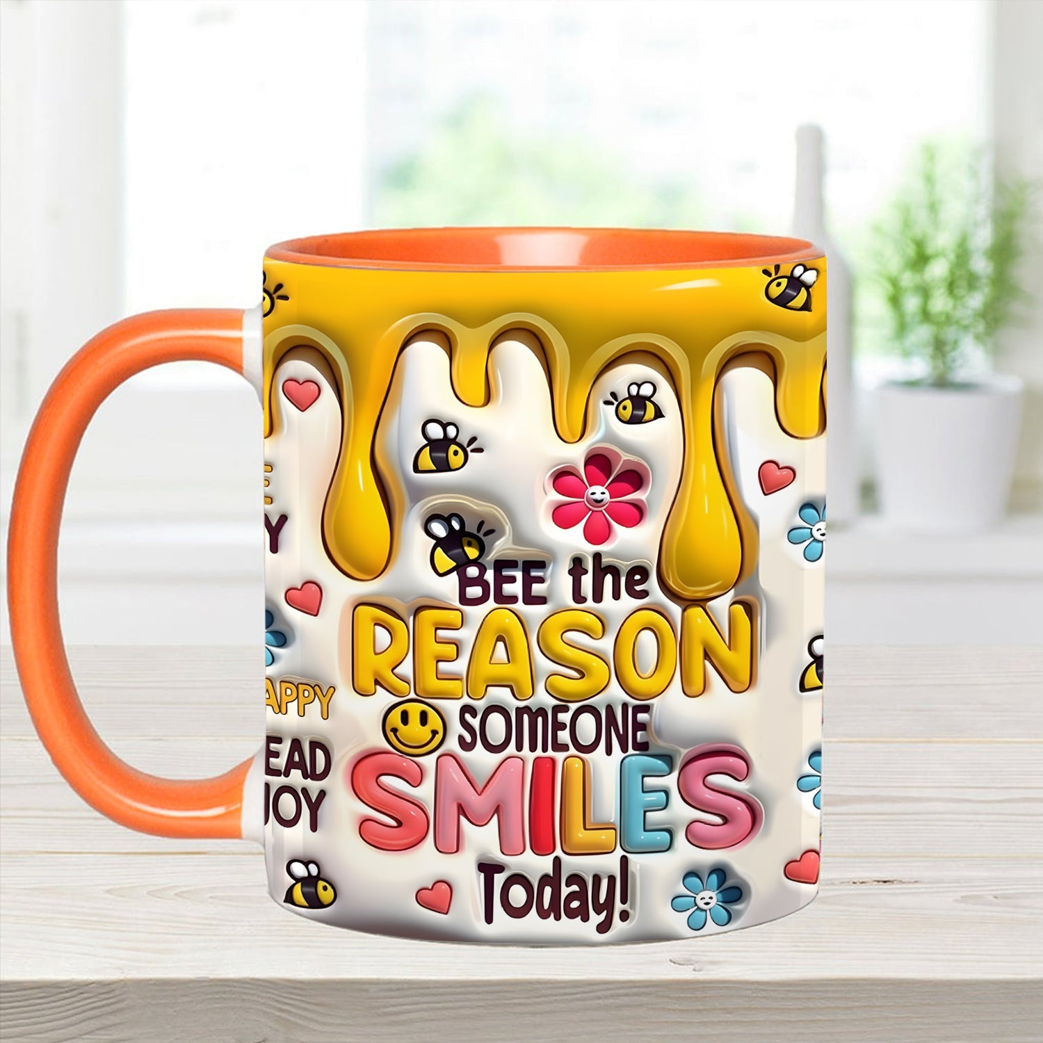 Bee The Reason - Bee Accent Mug