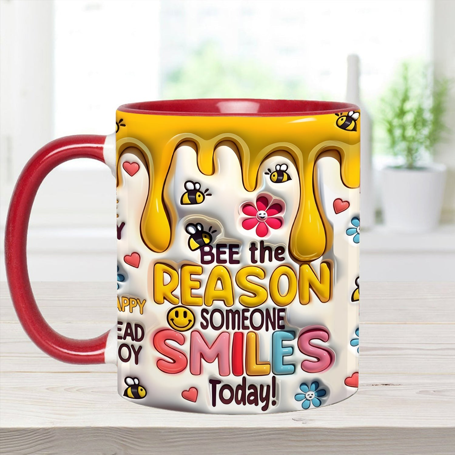 Bee The Reason - Bee Accent Mug