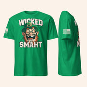 1 Nation Design Merch Wicked Smaht T-Shirt St Patrick's Day Merch Gifts For Friends - Lily Birch Market