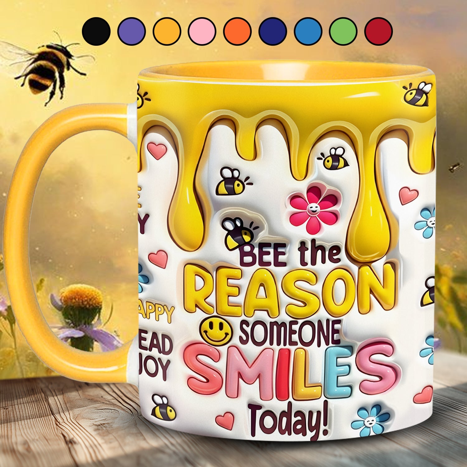 Bee The Reason - Bee Accent Mug