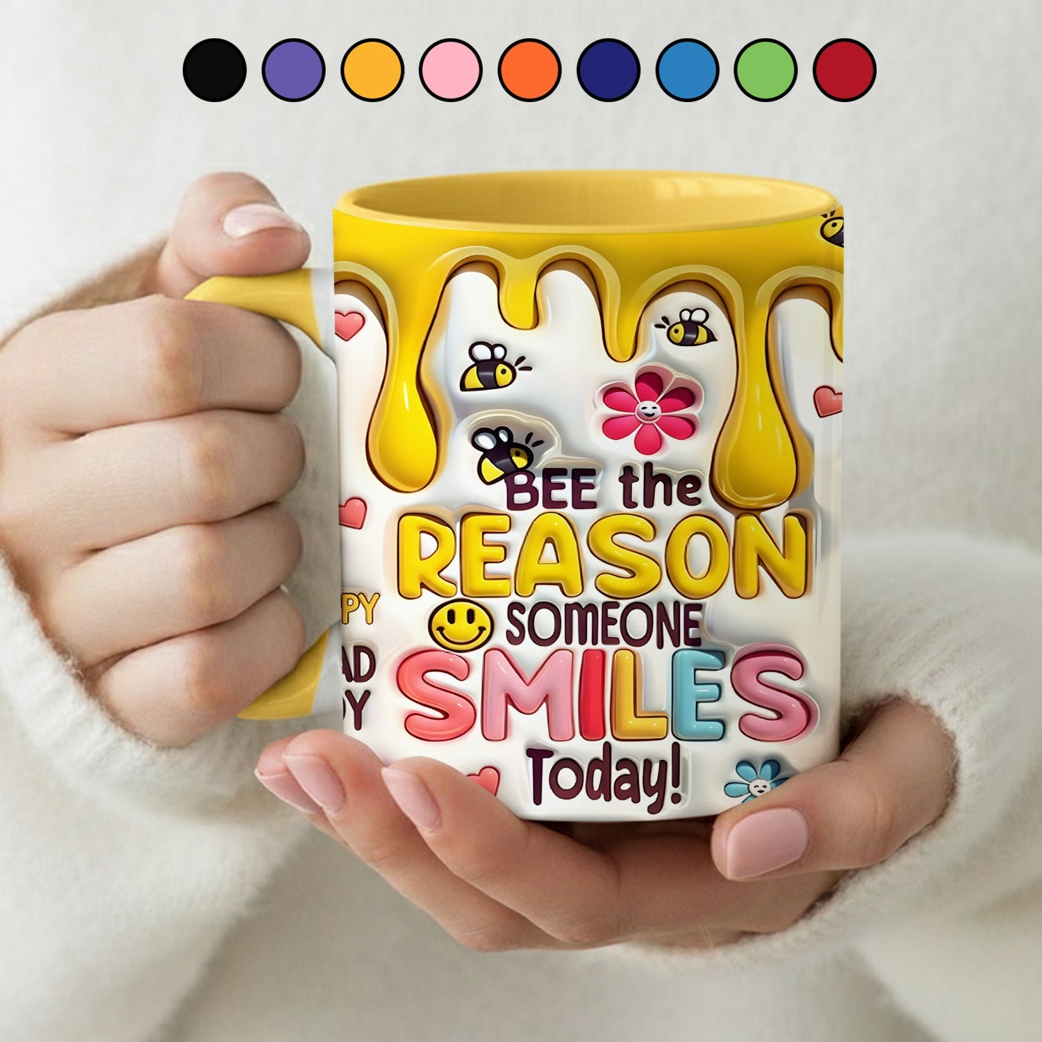 Bee The Reason - Bee Accent Mug