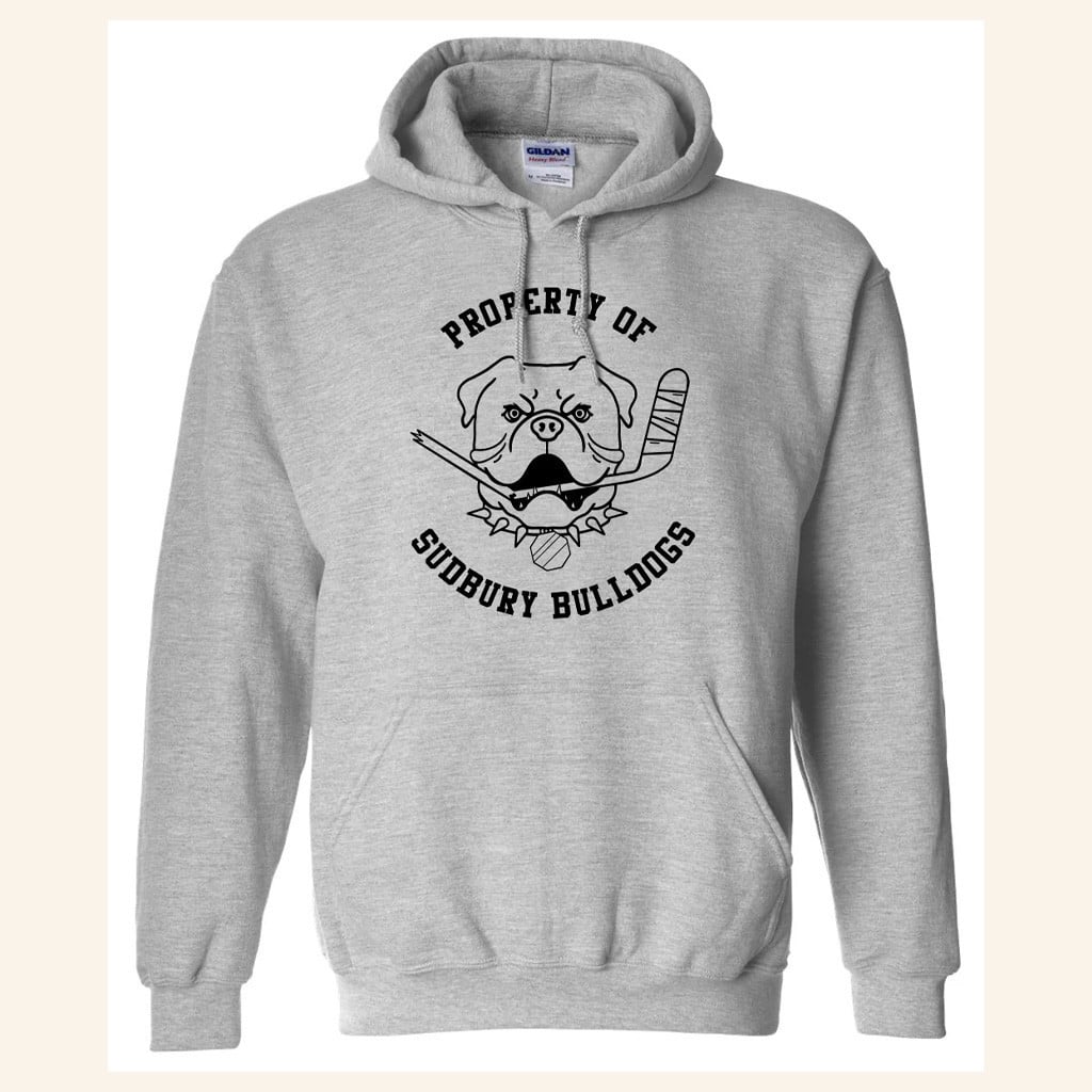 Shoresy Merch Property Of Sudbury Bulldogs Hoodie Gift Ideas For Hockey Lovers