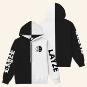 Layze Merch Happy Depressed Hoodie Birthday Gift Ideas For Brothers -MadebyMun