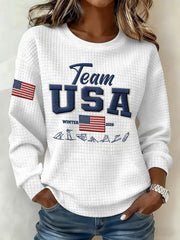 Team USA Winter 2026 Hoodie Milano Cortina 2026 Winter Olympics Team USA Merch Fan Gifts