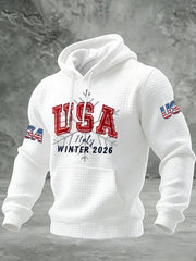 USA Italy Winter 2026 Hoodie 2026 Winter Olympics Team USA Merch Clothing Fan Gifts