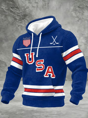 Team USA Ice Hockey Milano Cortina 2026 Winter Olympics Hoodie Cool Gifts For Hockey Fans - MadebyMun