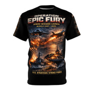 Operation Epic Fury Shirt Strike Mission Launch Middle East 2026 B2 Bomber T-Shirt