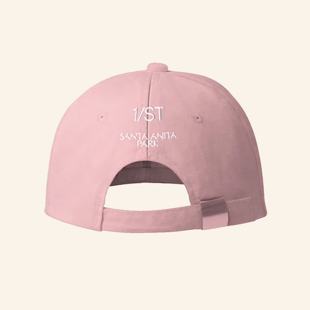1St Merch Showjumping Graphic Embroidered Pink Hat Gifts For Girlfriend - Lilybirchmarket