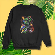 2000S Marvel Mad Engine Comics World War Hulk Fantastic Four Sweatshirt Gifts For Son - Lilybirchmarket