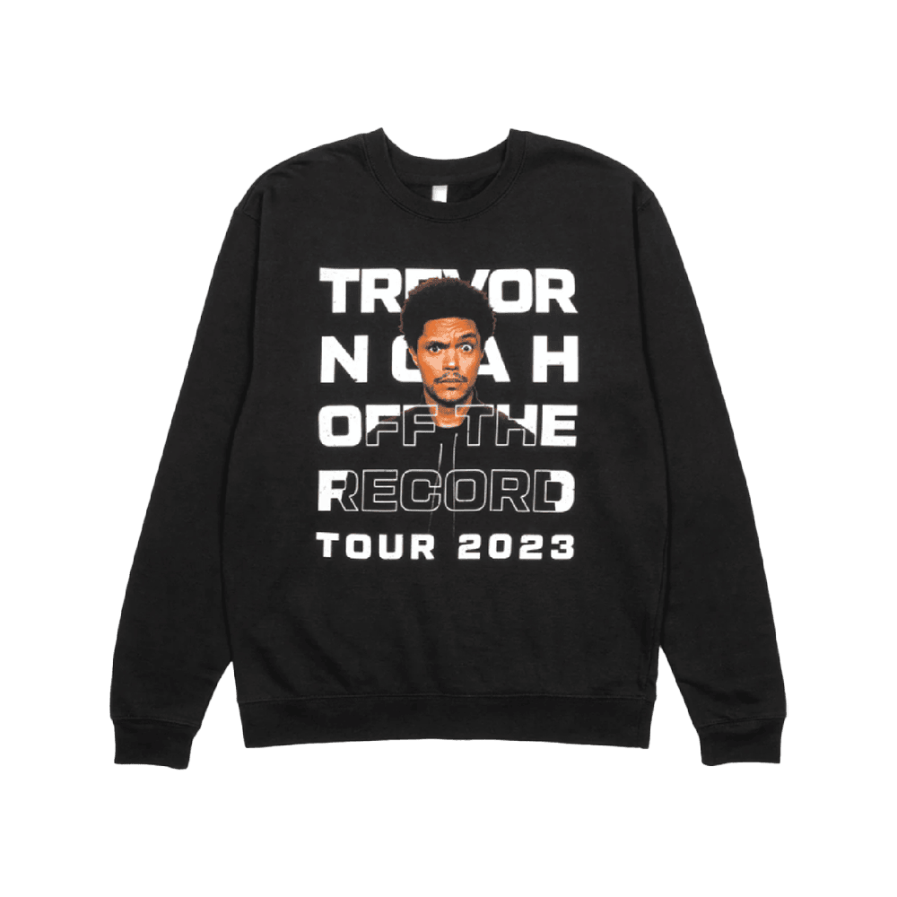 2023 Tour Off The Record Sweatshirt Trevor Noah Merch Useful Gifts For Dad - Lilybirchmarket