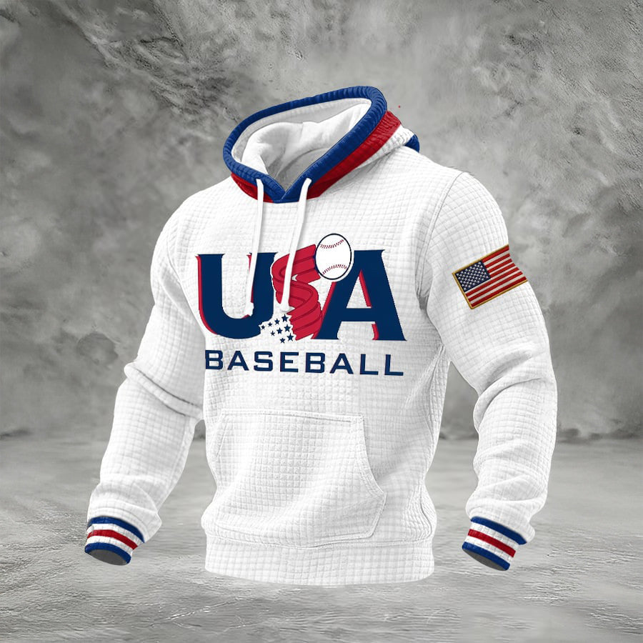 2026 USA World Baseball Classic Hoodie Team USA Baseball Score Apparel Fan Gear - Lilybirchmarket