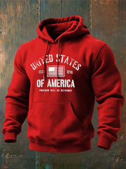 250 Years Of America Hoodie Freedom Will Be Defended Patriotic Clothing Gifts For Husband - Lilybirchmarket