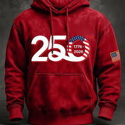 250 Years Of Freedom Hoodie 250Th Anniversary 1776 2026 Patriotic Veteran Clothing Gifts - Lilybirchmarket