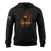 250 Years Semiquincentennial Faith Hoodie 1776 2026 USA American Patriot Best Gift - Lilybirchmarket