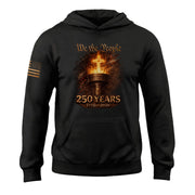 250 Years Semiquincentennial Hoodie 1776 2026 Faith Over Freedom USA Patriotic Gift - Lilybirchmarket