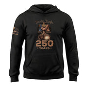 250th Anniversary Independence Hoodie 1776 2026 Christian USA Patriotic Heritage Gift - Lilybirchmarket