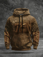 250th Anniversary USA Hoodie American 250 Years Birthday 4Th Of July Outfits Gifts For Men - Lilybirchmarket