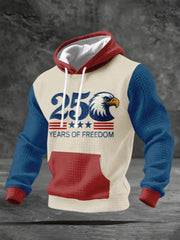 250th Anniversary USA Hoodie American 250 Years Of Freedom Patriotic Apparel 4Th July Gifts - Lilybirchmarket