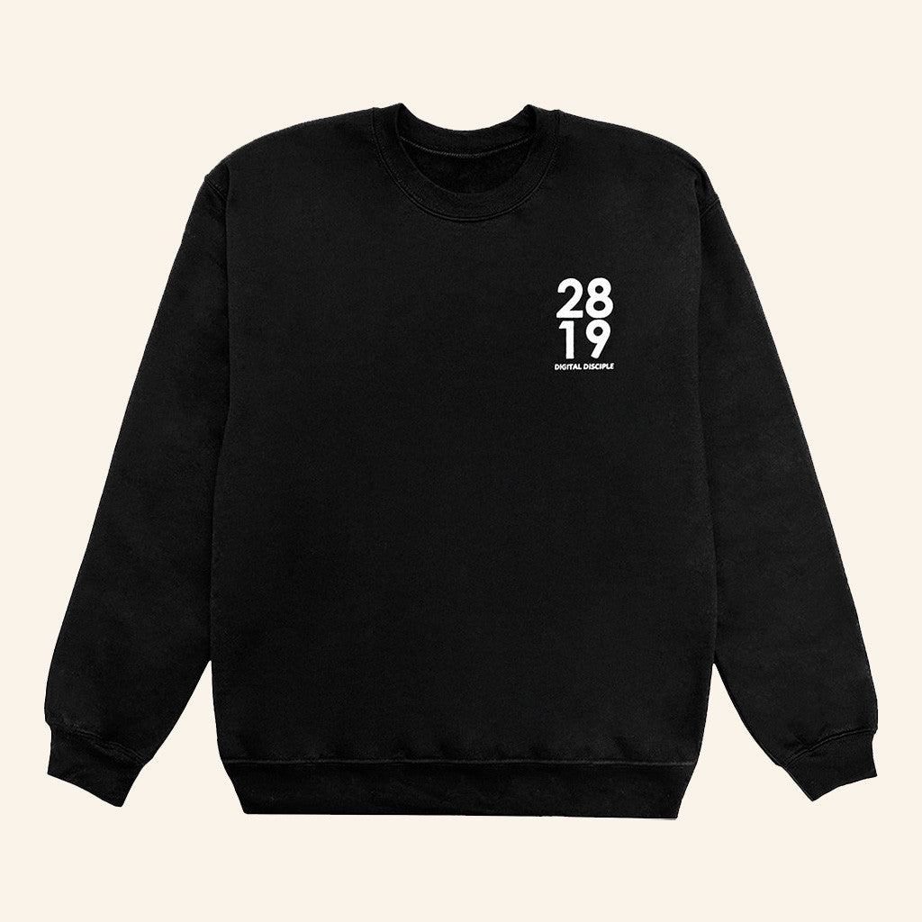 2819 Church Merch 2819 Digital Disciple Black Sweatshirt Gifts For Him - Lilybirchmarket