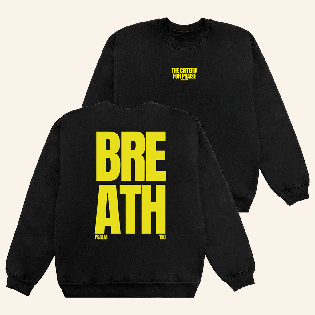 2819 Church Merch Breath The Criteria For Praise Sweatshirt Christian Gifts For Men - Lilybirchmarket
