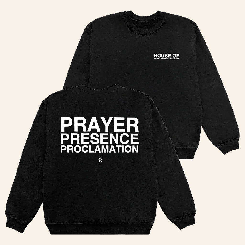 2819 Merch House Of Prayer Sweatshirt Birthday Gift For Friends - Lilybirchmarket
