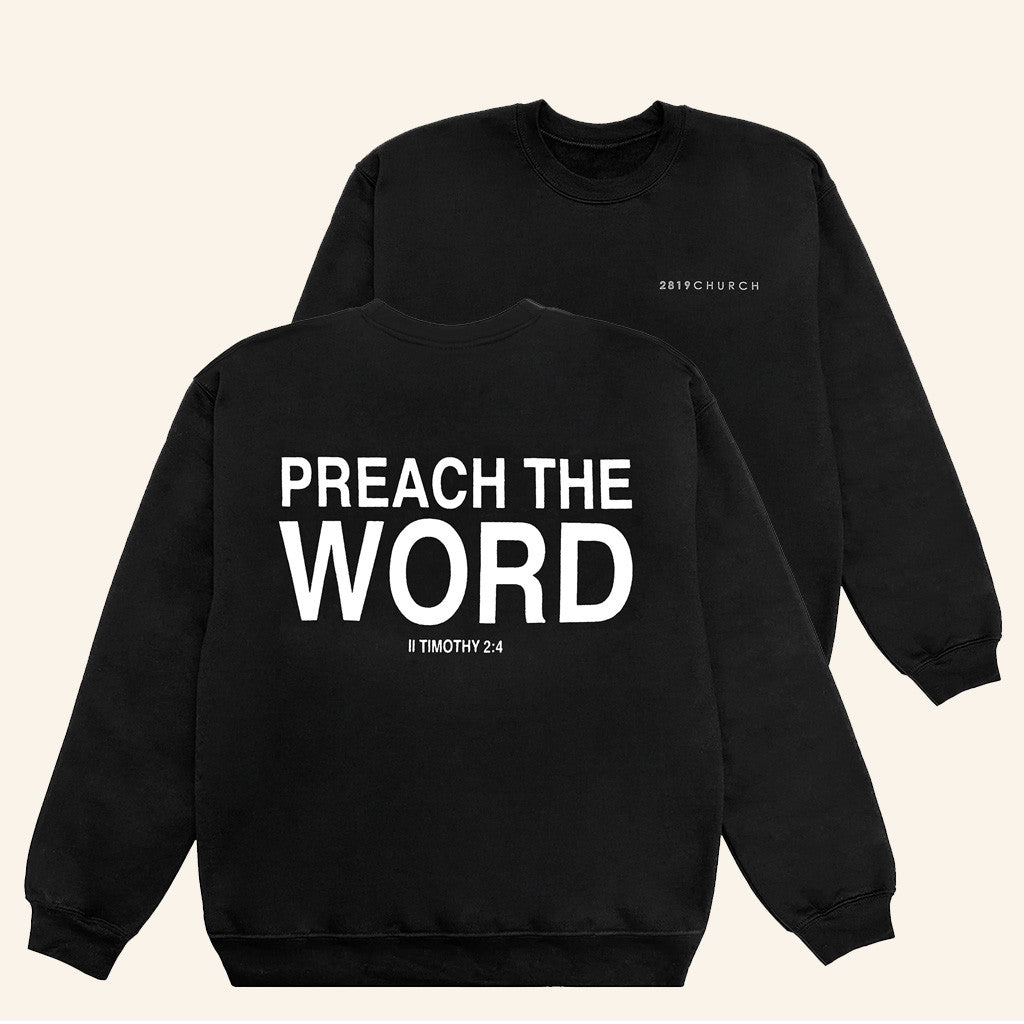 2819 Merch Preach The Word Sweatshirt Christmas Gifts For Girlfriend - Lilybirchmarket