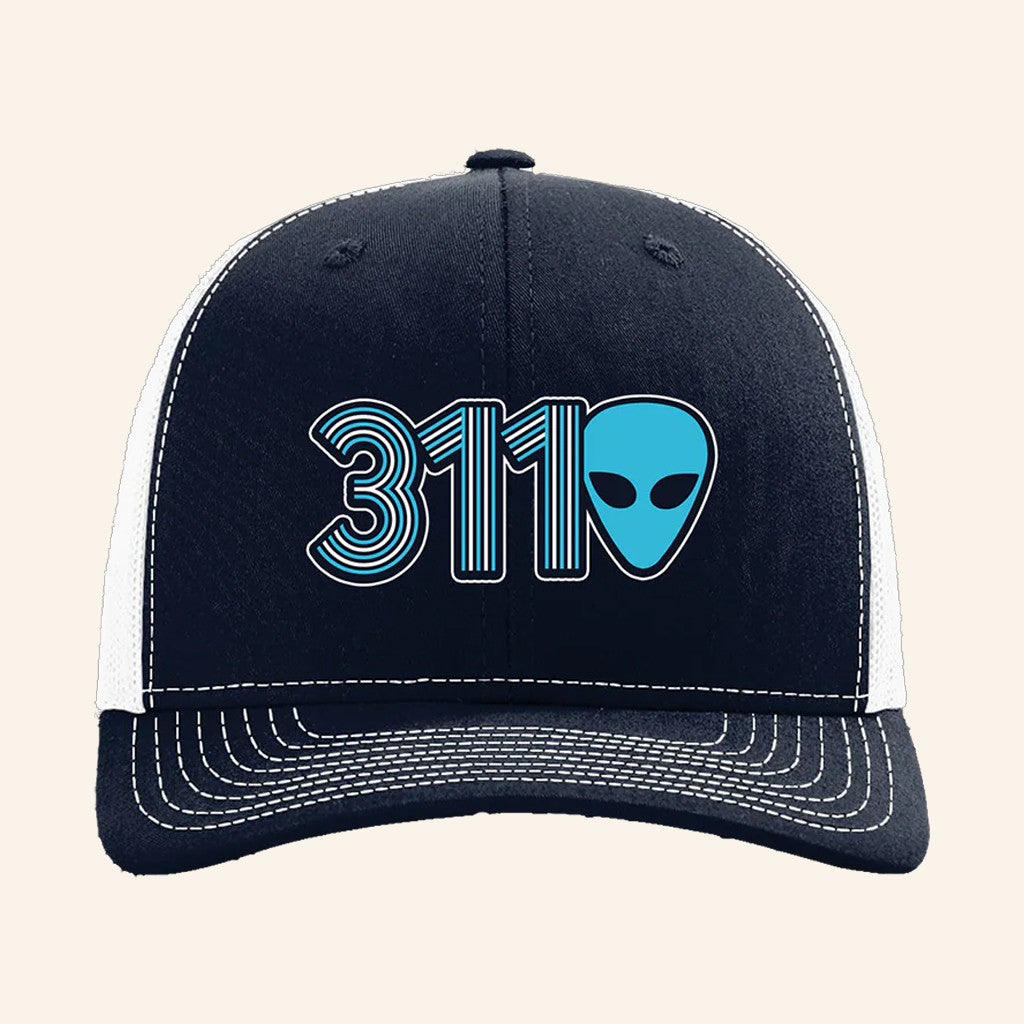 311 Merch 311 Alien Trucker Hat Christmas Gifts For Rock Fans - Lilybirchmarket