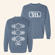 311 Merch Blue Soundsystem Sweatshirt Christmas Gifts For Rock Lovers - Lilybirchmarket