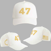 47 Charlie Kirk Hat Embroidered Charlie Kirk Hat Patriotic Cap Gifts For Dad - Lilybirchmarket