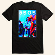 5SOS Merch 5 Seconds Of Summer Band Photo T-Shirt Gifts For Music Lovers - Lily Birch Market