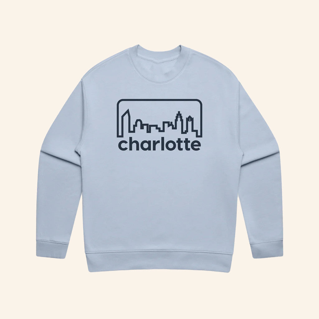 704 Merch Retro Charlotte Skyline Sweatshirt Gifts For Best Friends - Lilybirchmarket