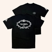 808 All Day Merch 808Allday Aloha T-Shirt Black Gifts Ideas For Boyfriend - Lily Birch Market