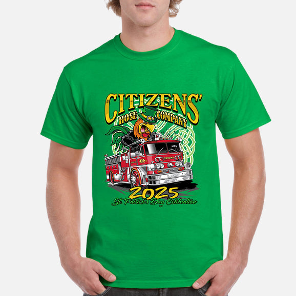 Citizens' Hose Company No. 1 Inc. of Smyrna, DE Classic Unisex T-Shirt Gildan 5000 (Made In US)