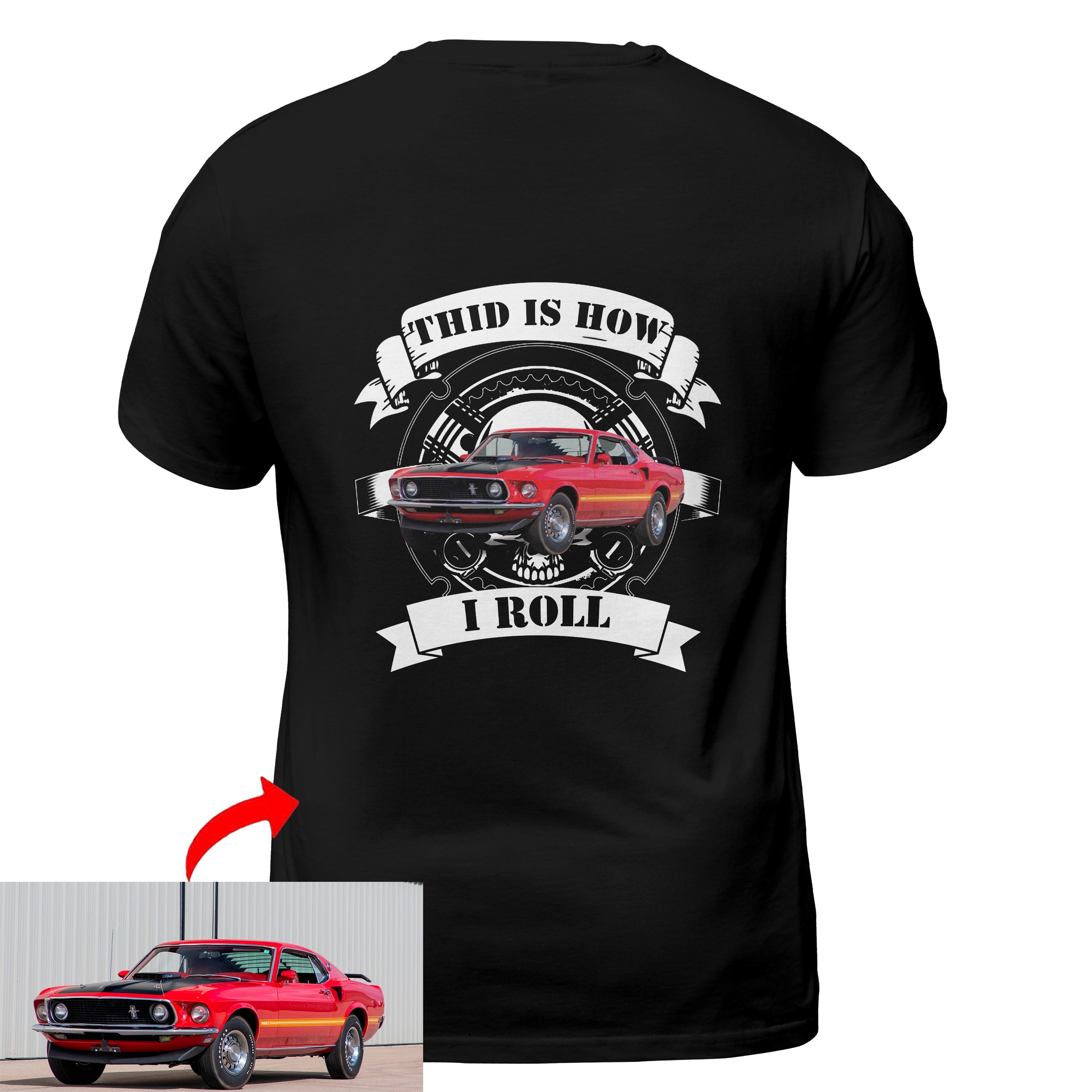 Custom Classic Vintage Car Classic Unisex T-Shirt Gildan 5000 (Made In US) NLSI1104PT02