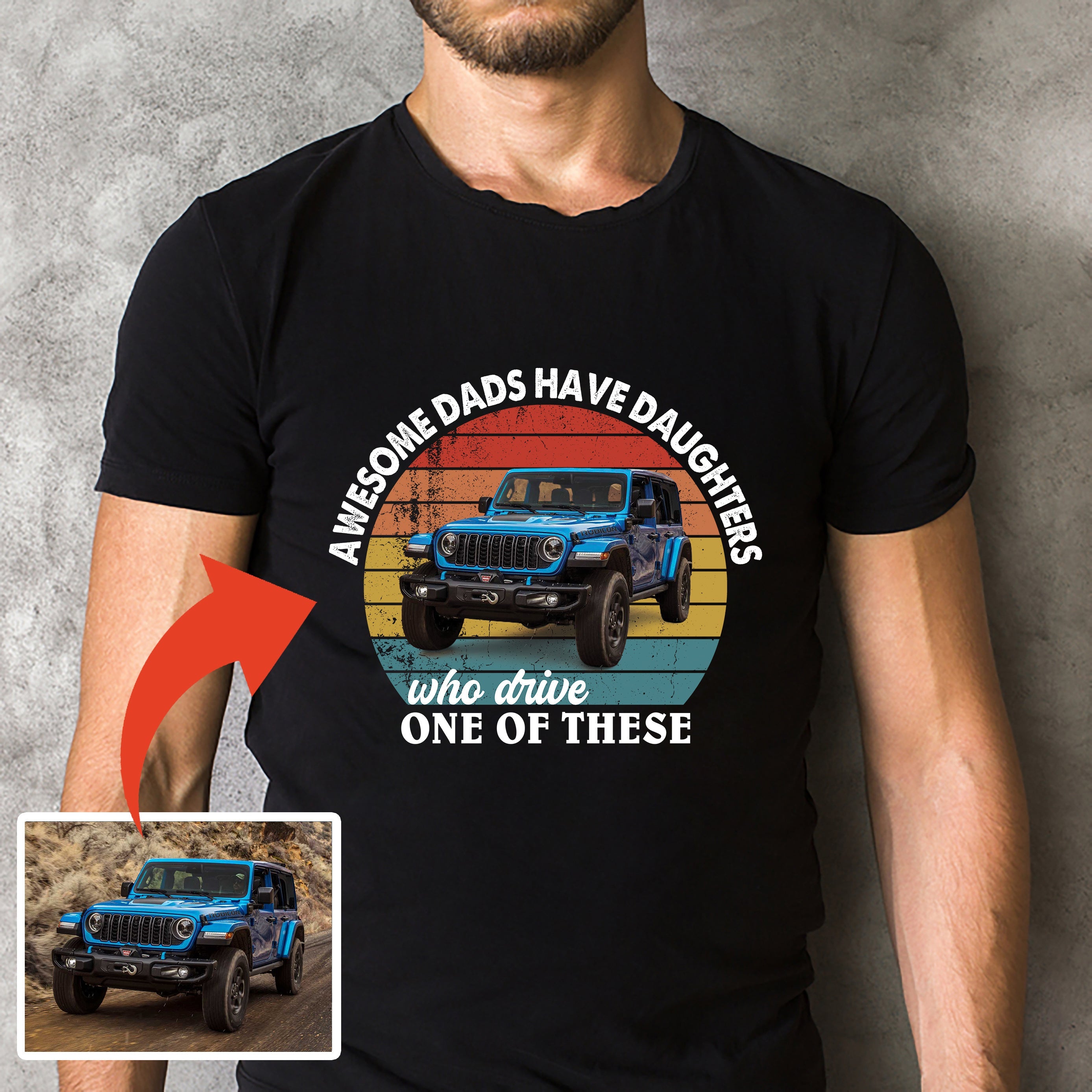 Custom Jp Awesome Dad Jp, Father's Day Gift Classic Unisex T-Shirt Gildan 5000 (Made In US) NLMP1304PT06