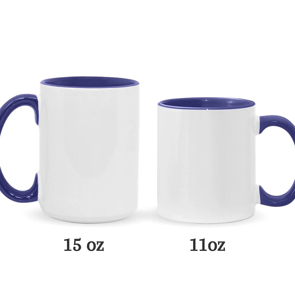 Cute Little Highland Cow - Personalized Accent Mug