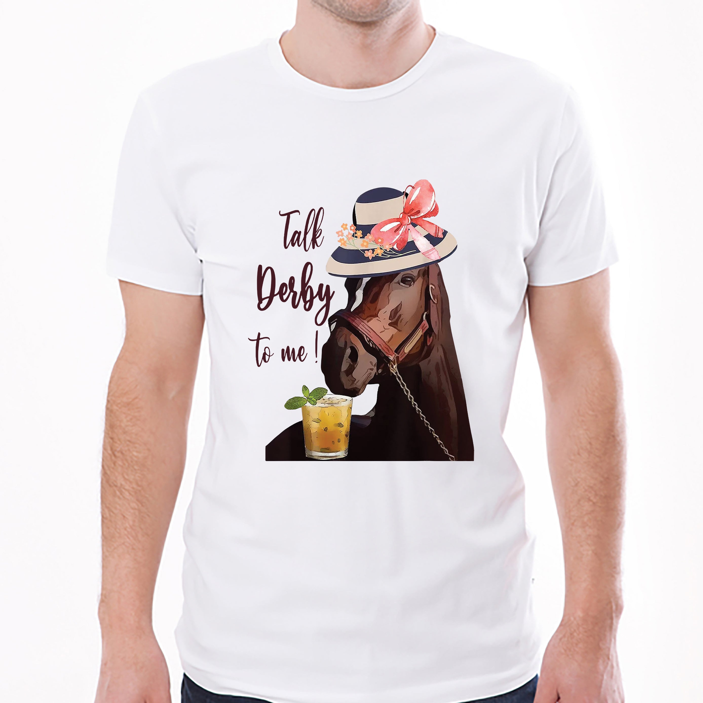 Kentucky Derby Talk Derby To Me 2024 Classic Unisex T-Shirt Gildan 5000 (Made In US) DLMP2204PT05