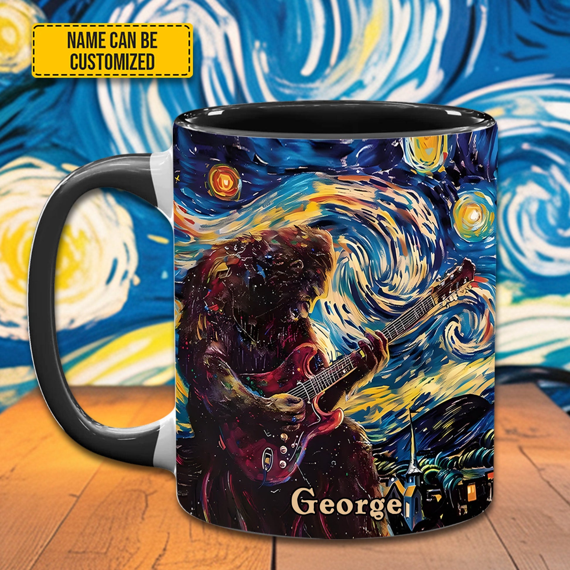 Starry Jam – Personalized Bigfoot Accent Mug