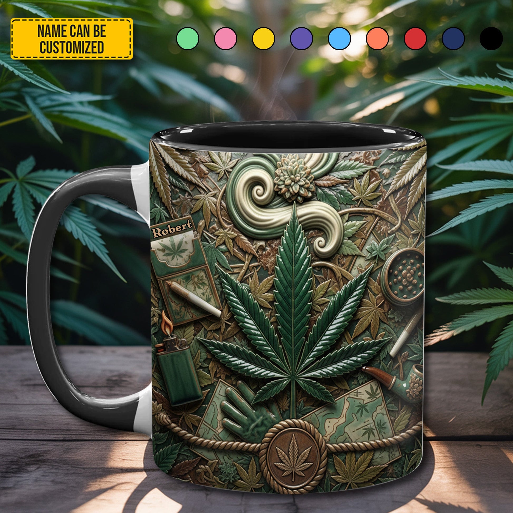 Green Legacy – Personalized Weed Accent Mug