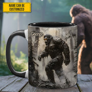 Shadow Stalker – Personalized Bigfoot Accent Mug