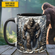 Wilderness Legend - Personalized Bigfoot Accent Mug