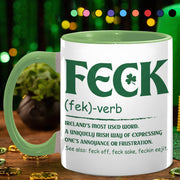 Funny Irish St. Patrick's Day - Accent Mug