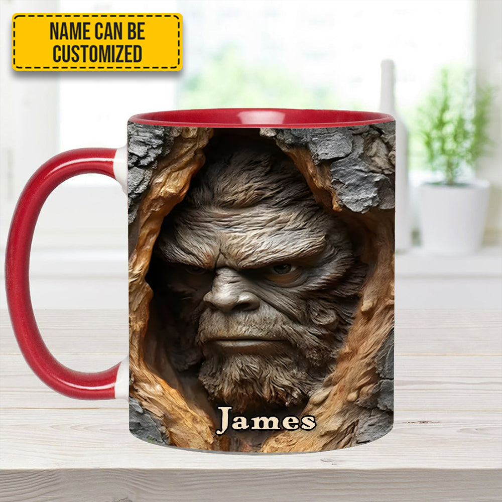 Sasquatch - Personalized Outdoor, Camping, Adventure Accent Mug