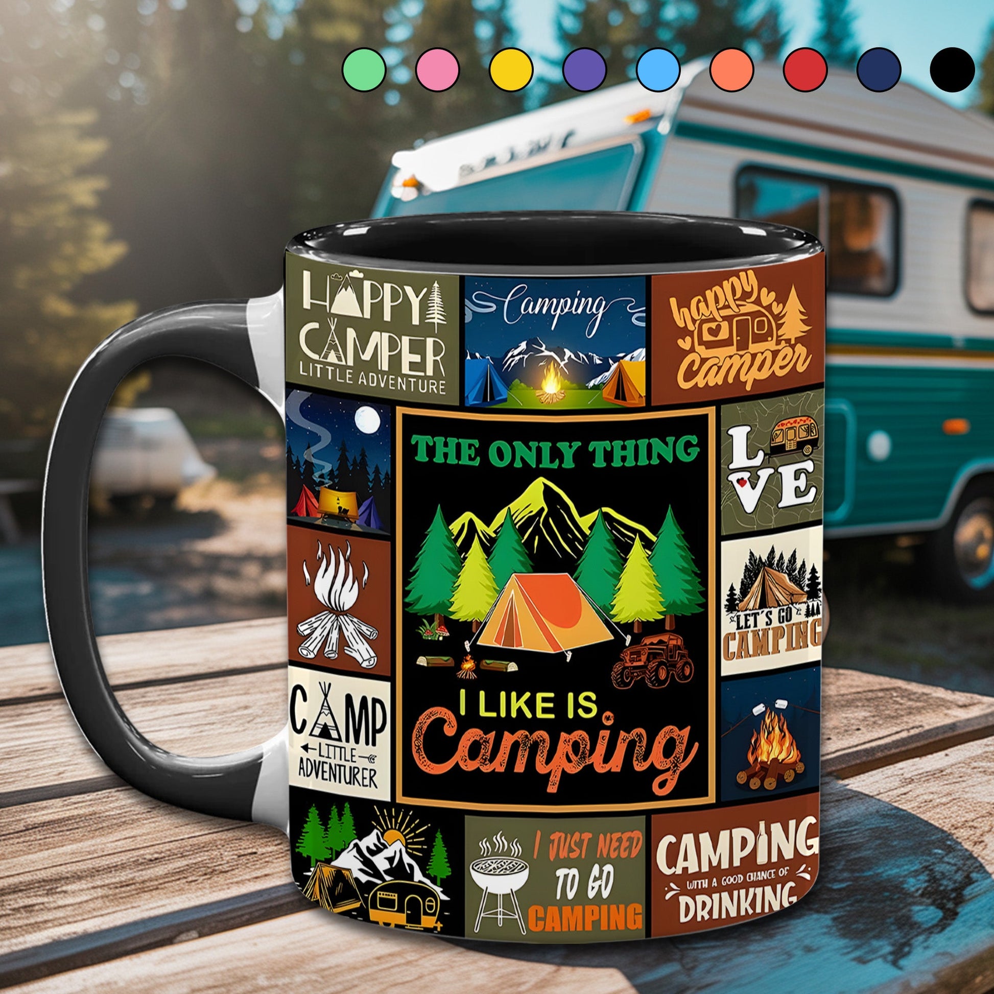 I Like Is Camping - The Camping Vintage Collection Accent Mug