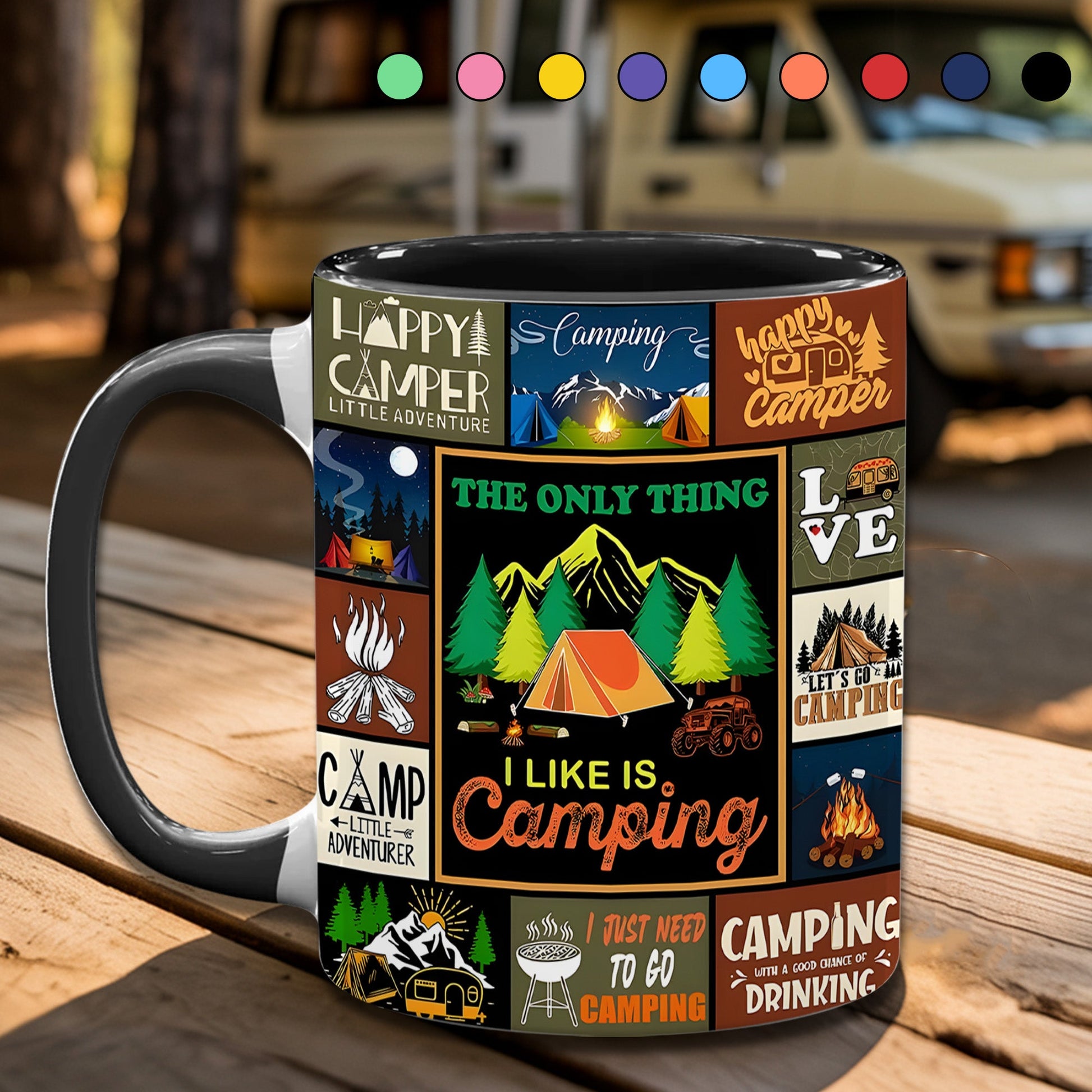 I Like Is Camping - The Camping Vintage Collection Accent Mug