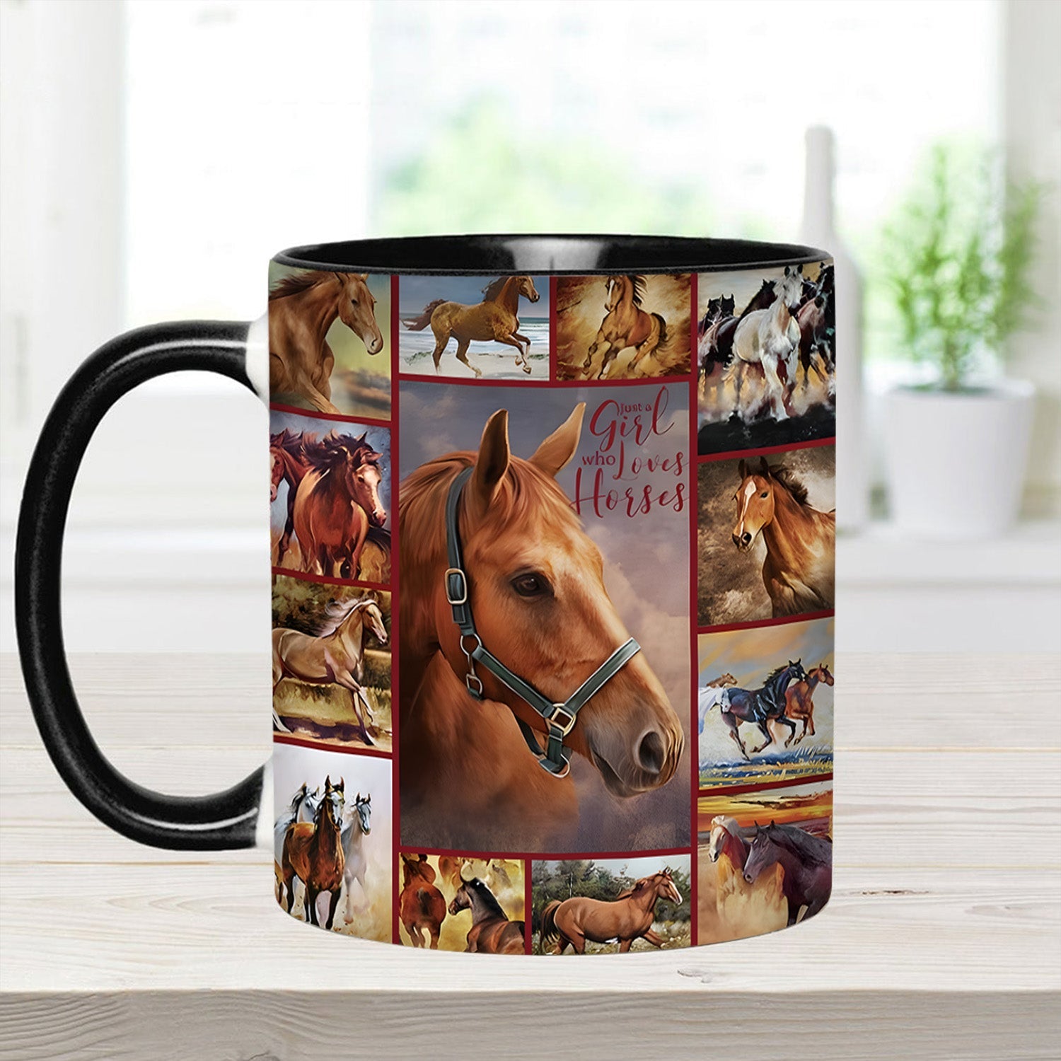 Love Horses - Horse Accent Mug