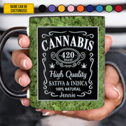 Weed Lover - Personalized Accent Mug