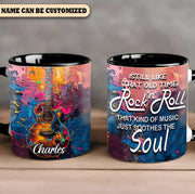 Still Like That Old Time - Personalized Guitar Accent Mug